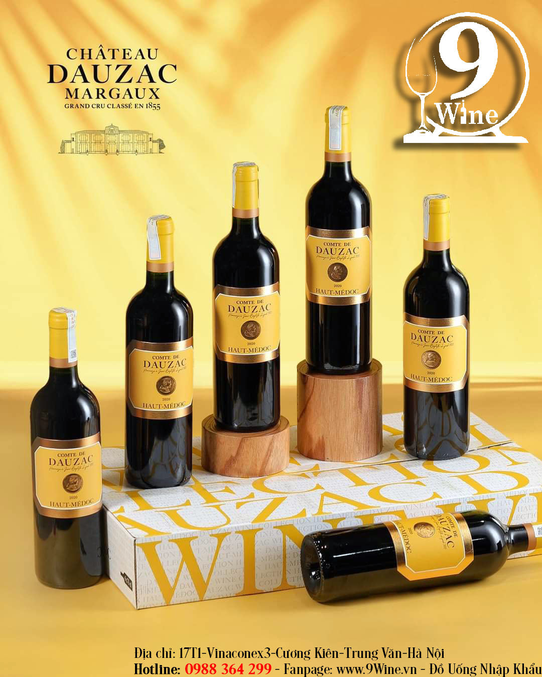 Rượu Vang Château Dauzac Margaux (Grand Cru Classé)