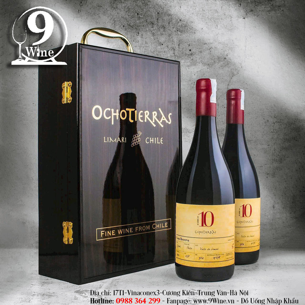 Rượu vang Ochotierras 10 Barricas Gran Reserva Syrah