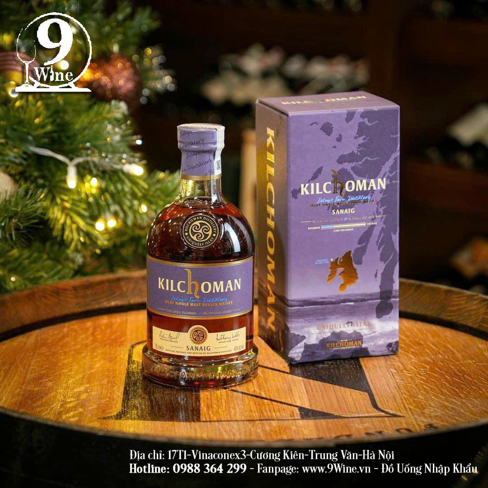 Rượu Whiskey Kilchoman Sanaig