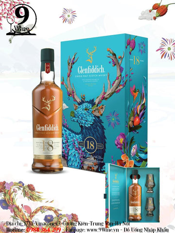 Rượu Whiskey Glenfiddich 18-Year-Old Single Malt Scotch