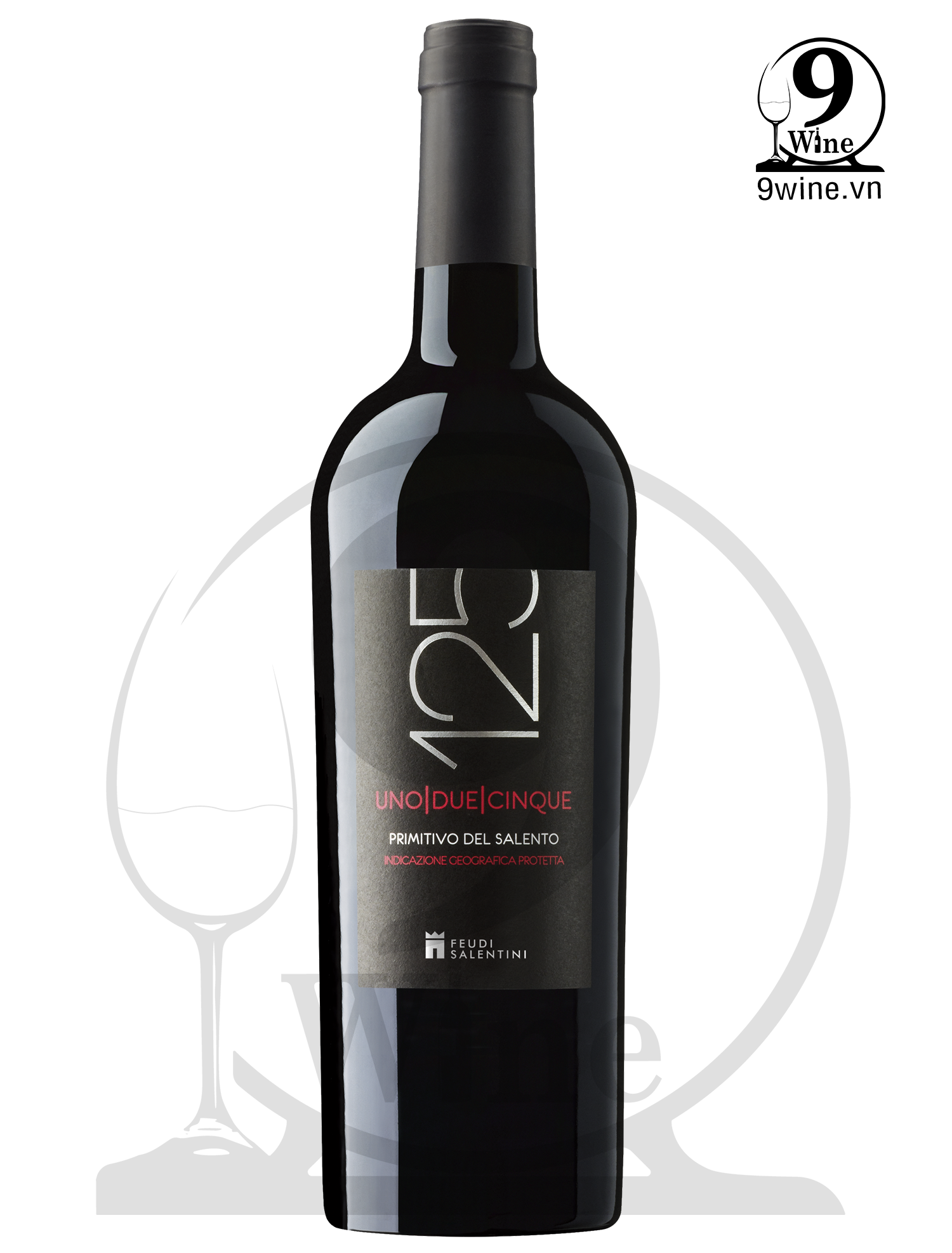 Rượu Vang Đỏ 125 Primitivo Del Salento 750ml