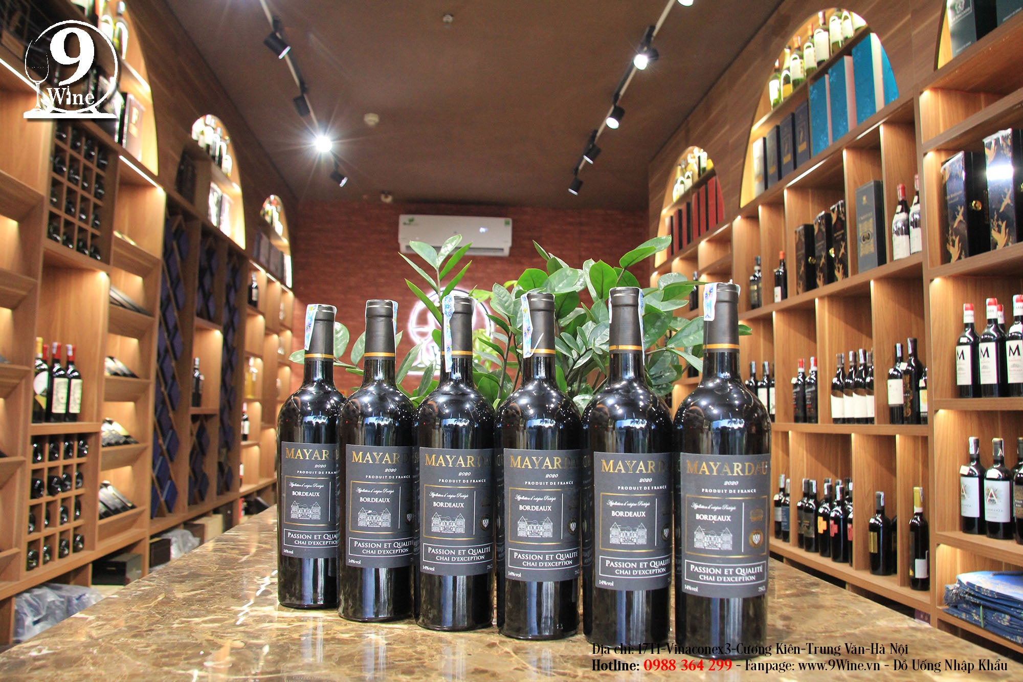 Rượu Vang Mayardau Bordeaux 14% 750ml
