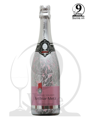 Vang nổ Arthur Metz Cremant D'Alsace Edition Speciale Rose 750ml