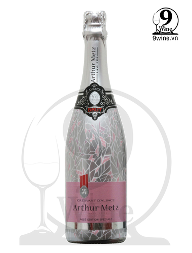 Vang nổ Arthur Metz Cremant D'Alsace Edition Speciale Rose 750ml