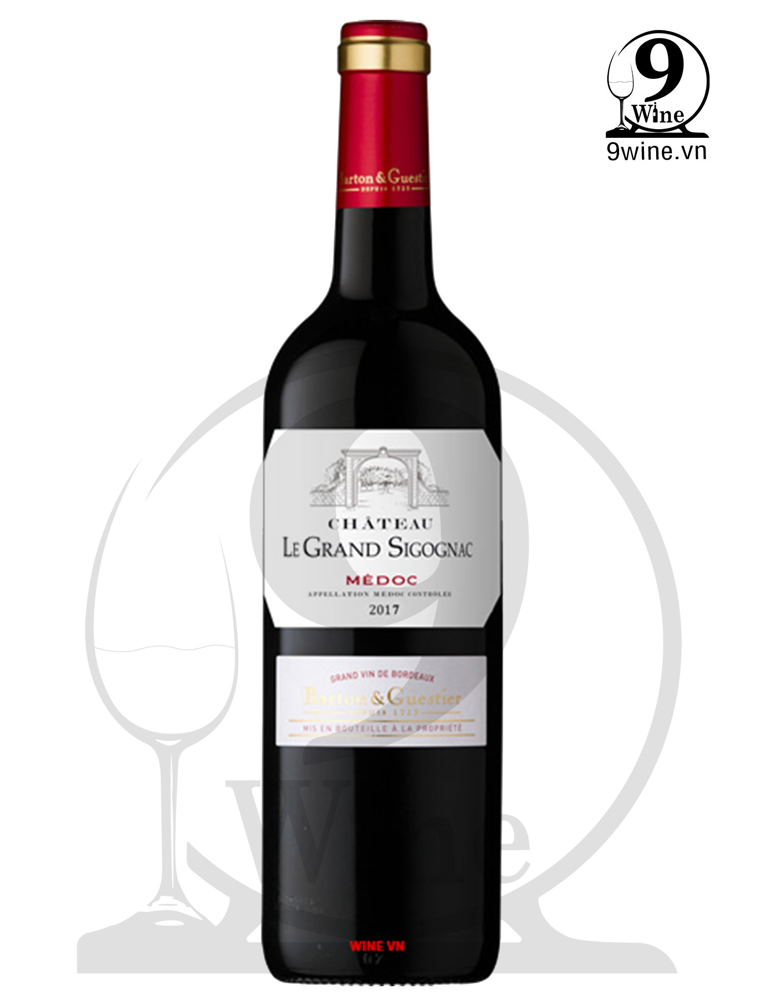 Rượu Vang Barton & Guestier Chateau Le Grand Le Grand Sigognac Medoc