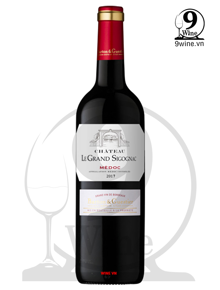 Rượu Vang Barton & Guestier Chateau Le Grand Le Grand Sigognac Medoc