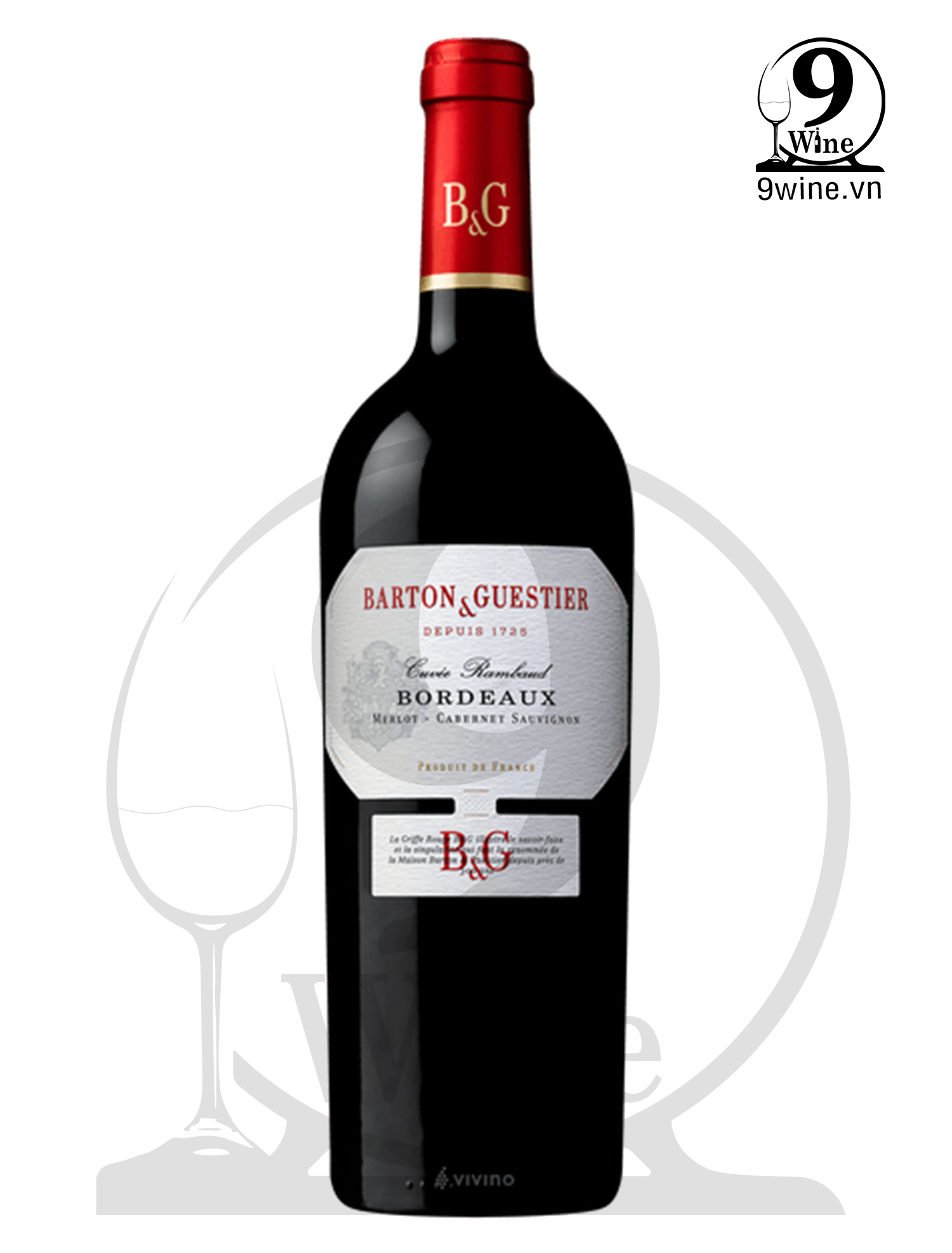 Rượu Vang Barton & Guestier Cuvee Rambaud Bordeaux