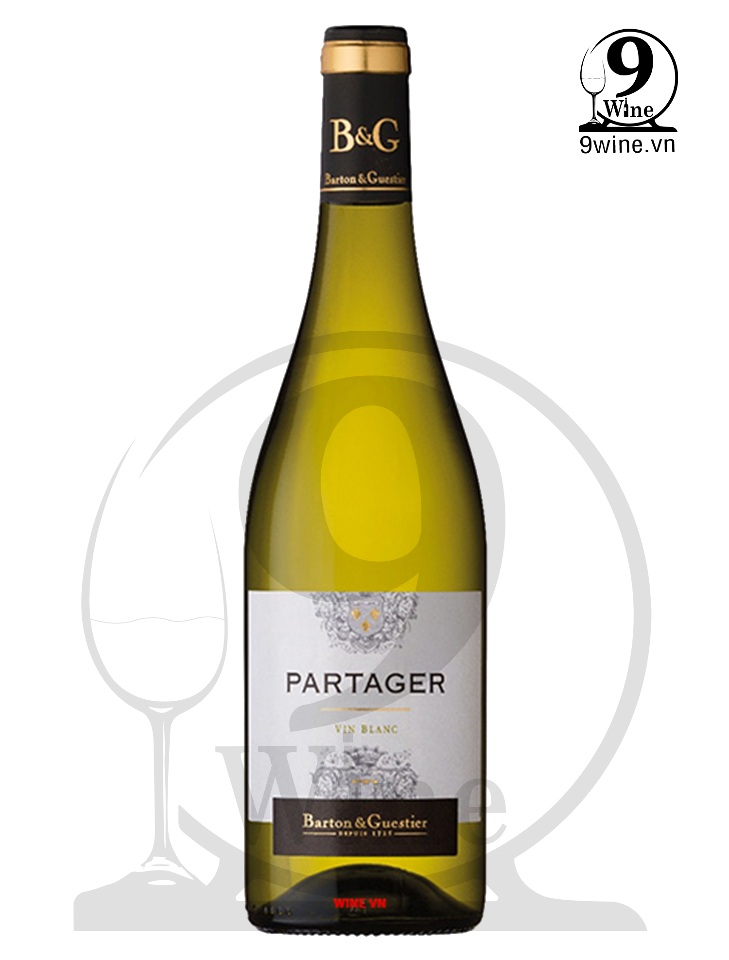 Rượu Vang Barton & Guestier Partager Vin Blanc