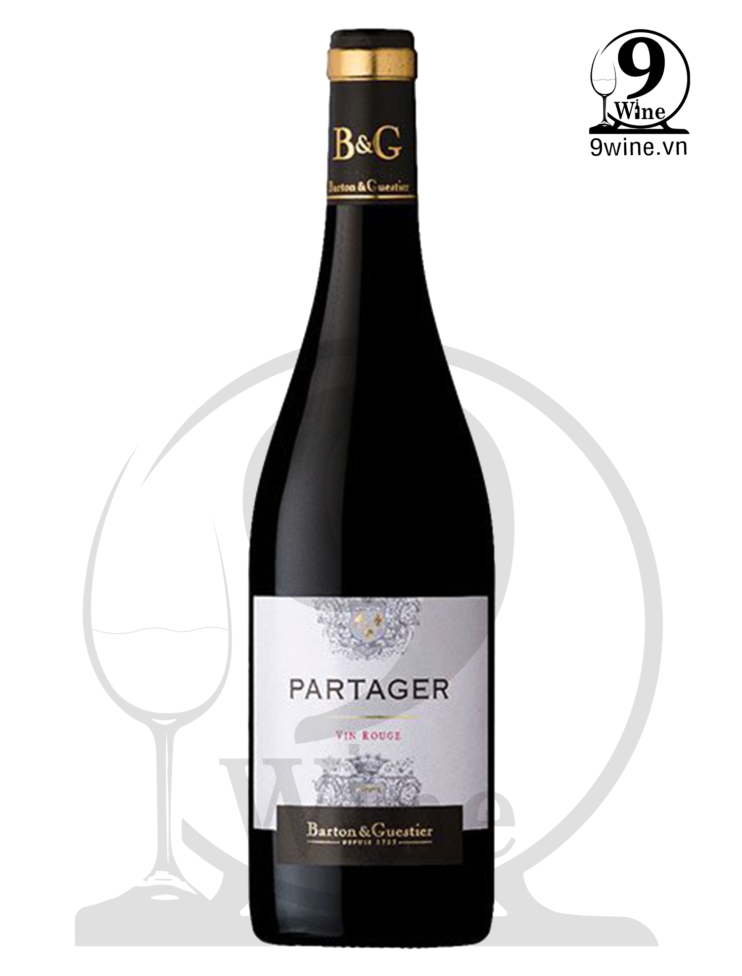 Rượu Vang Barton & Guestier Partager Vin Rouge