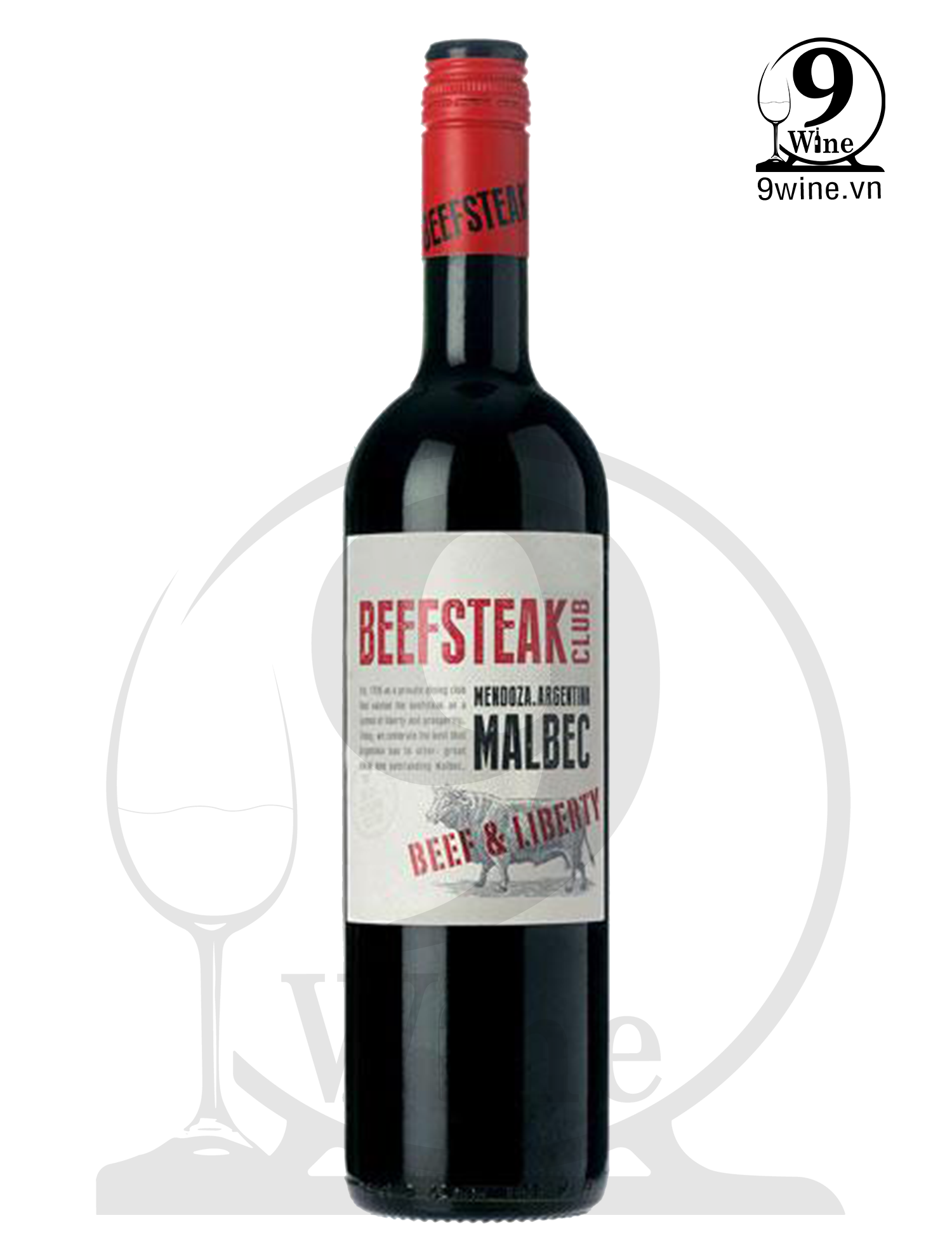 Rượu Vang Beefsteak Club Malbec & Liberty