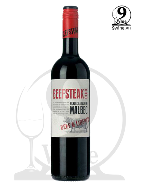 Rượu Vang Beefsteak Club Malbec & Liberty
