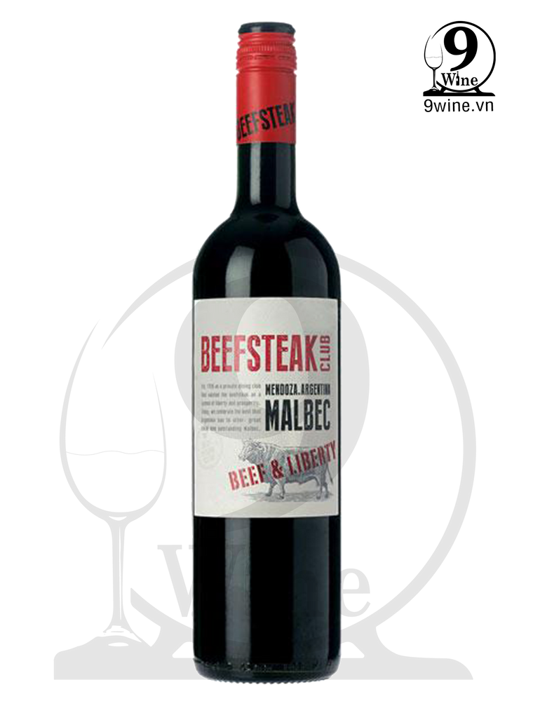 Rượu Vang Beefsteak Club Malbec & Liberty