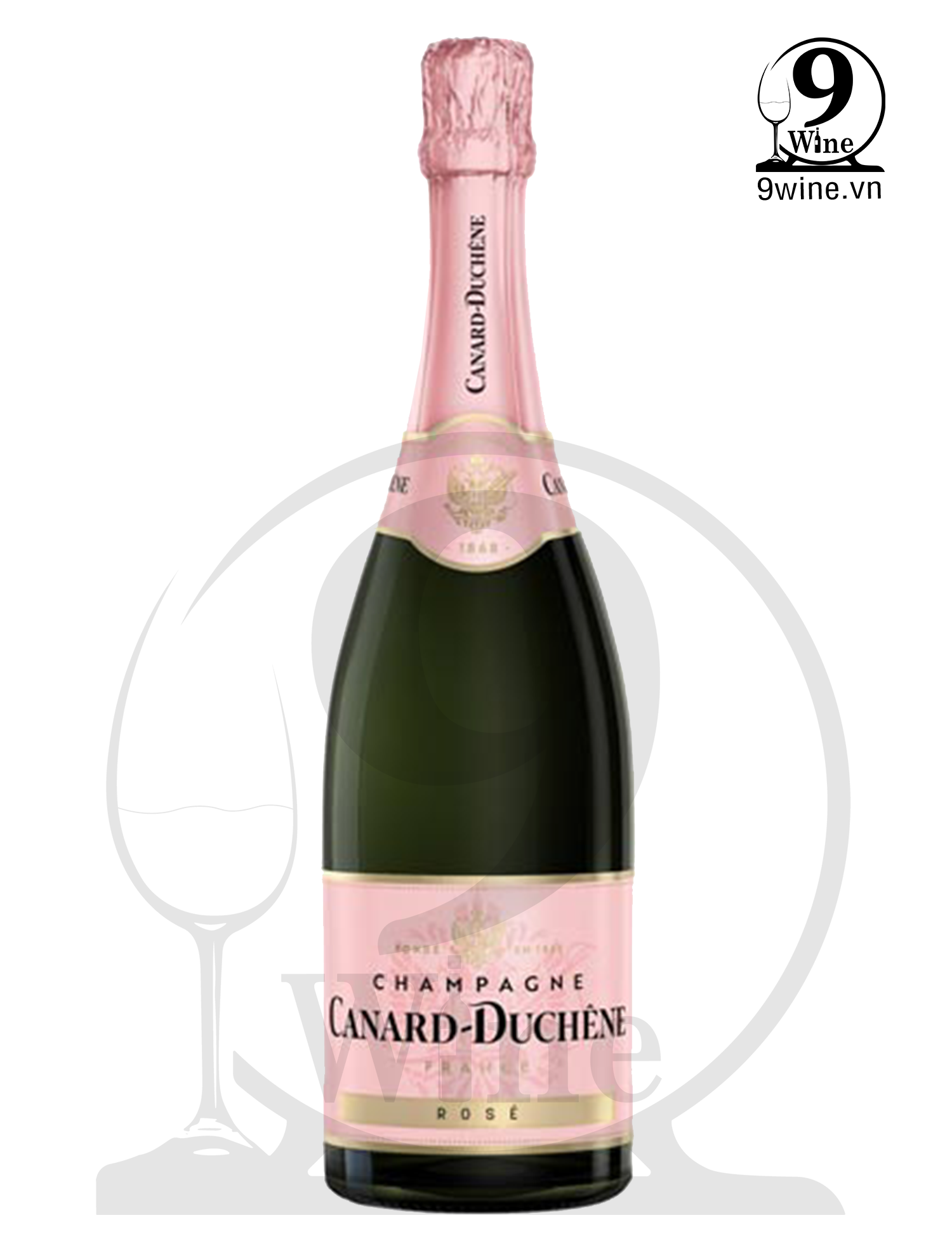 Rượu vang Champagne Canard Duchene Brut Rose 750ml