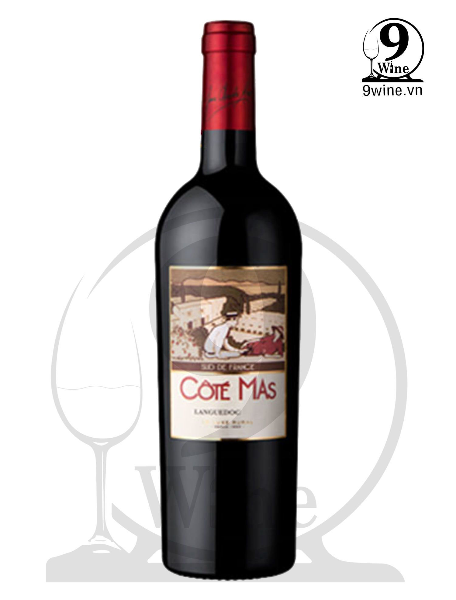 Rượu Vang Cote Mas Languedoc Rouge