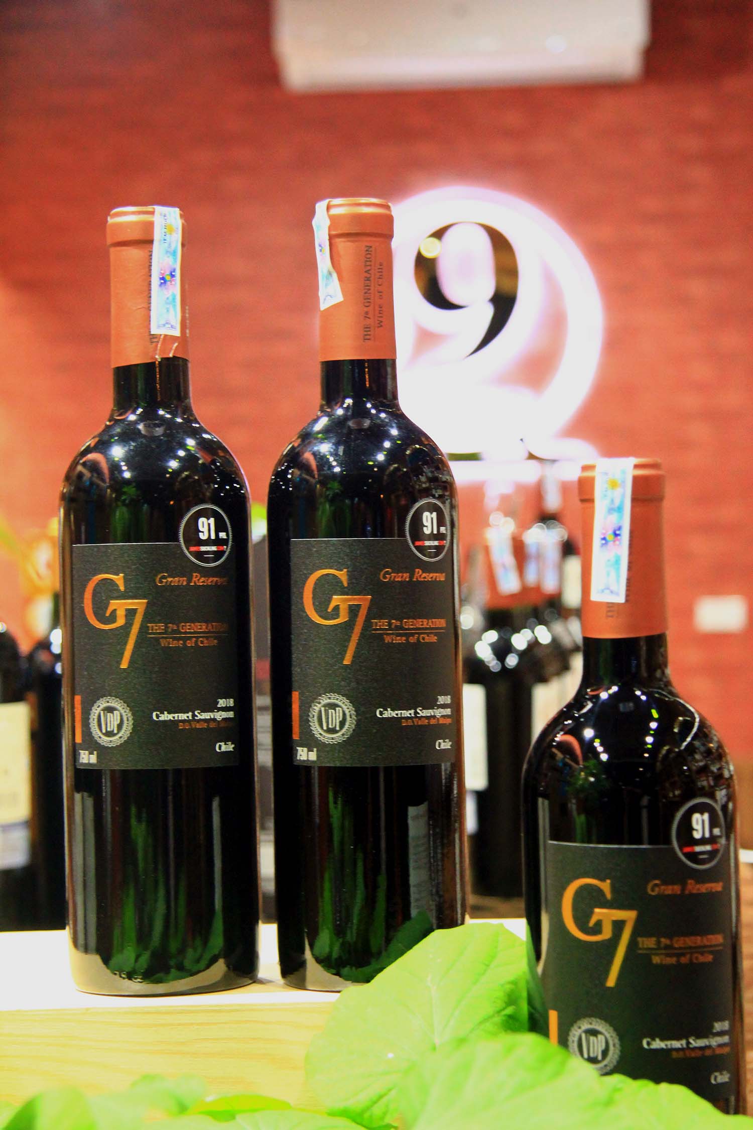 Rượu vang đỏ G7 Gran Reserva Cabernet Sauvignon 750ml