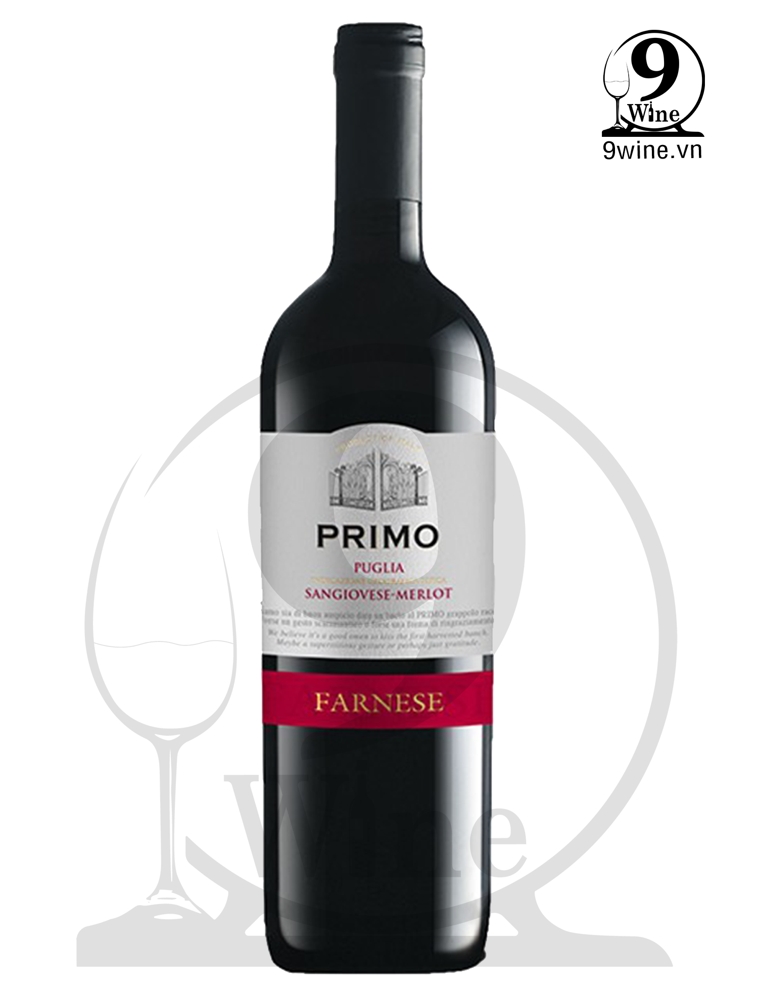 Rượu Vang Ý Primo Puglia Sangiovese Merlot