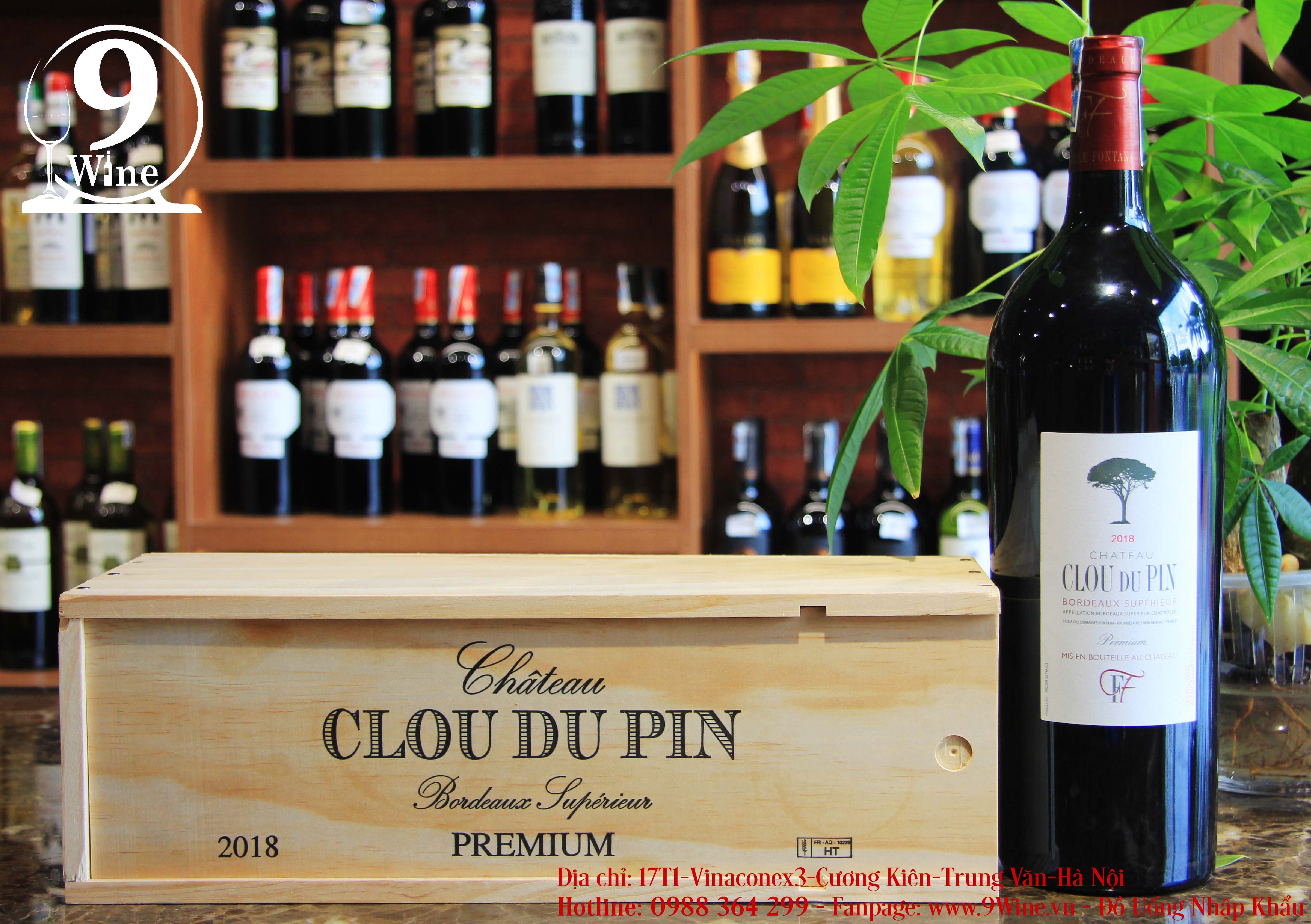 Rượu Vang Pháp Château CLOU DU PIN