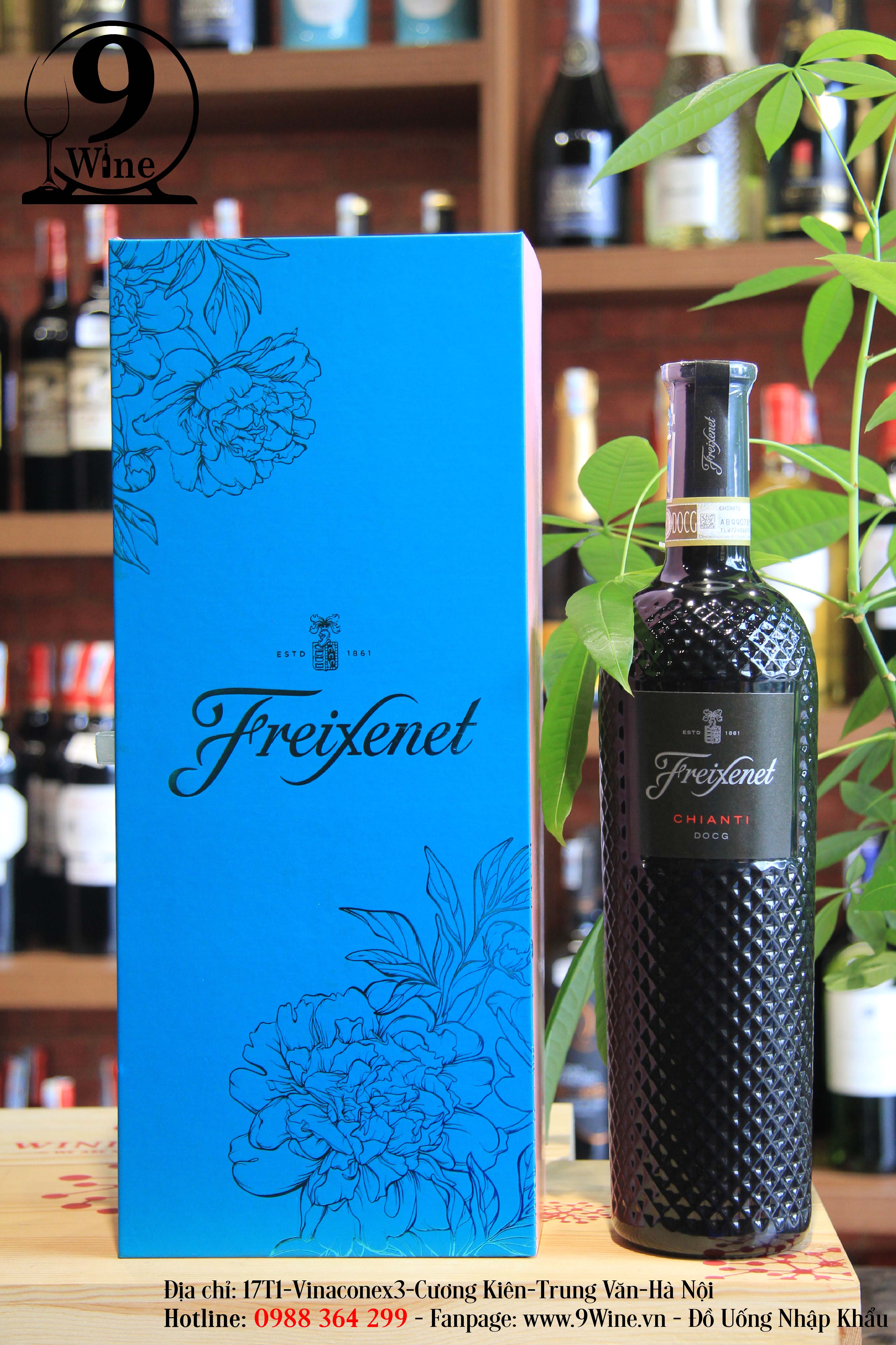 Hộp Quà Rượu Vang Freixenet Chianti