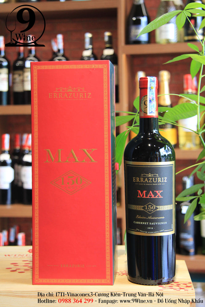 Hộp Quà Rượu Vang Max 150 Cabernet Sauvignon