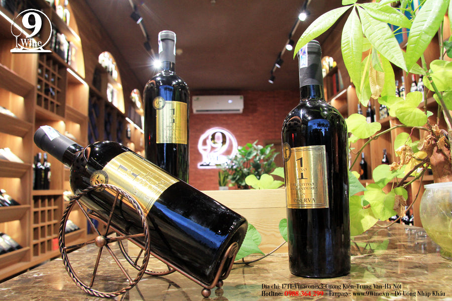 Rượu vang Masseria La Volpe 1 Uno Primitivo di Manduria Riserva 750ml