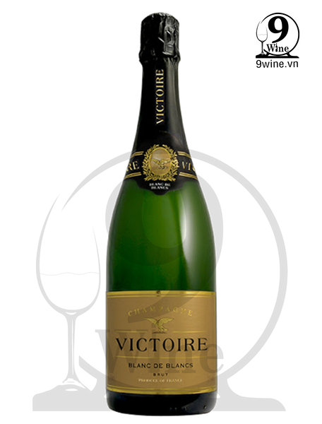 Rượu vang Pháp Victoire Champagne Blanc de Blancs