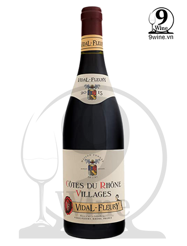 Vidal Fleury Cotes Du Rhone Rouge