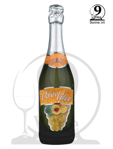 Rượu Vang Ý Succo D’uva Alla Pesca Peach Grape Jui